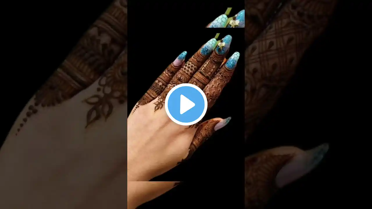Finger mehndi design #mehndi #henna #shorts #new #shortvideo #viralvideo #new #trending #music