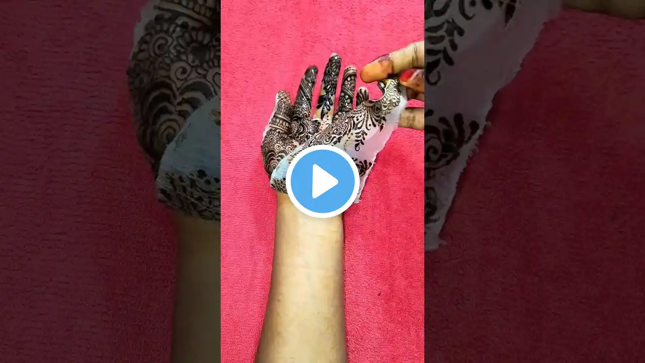 Stylish mehndi design♥️ #shorts #mehndi #trending #stylish #latest #arabic #henna #mehandi #youtube