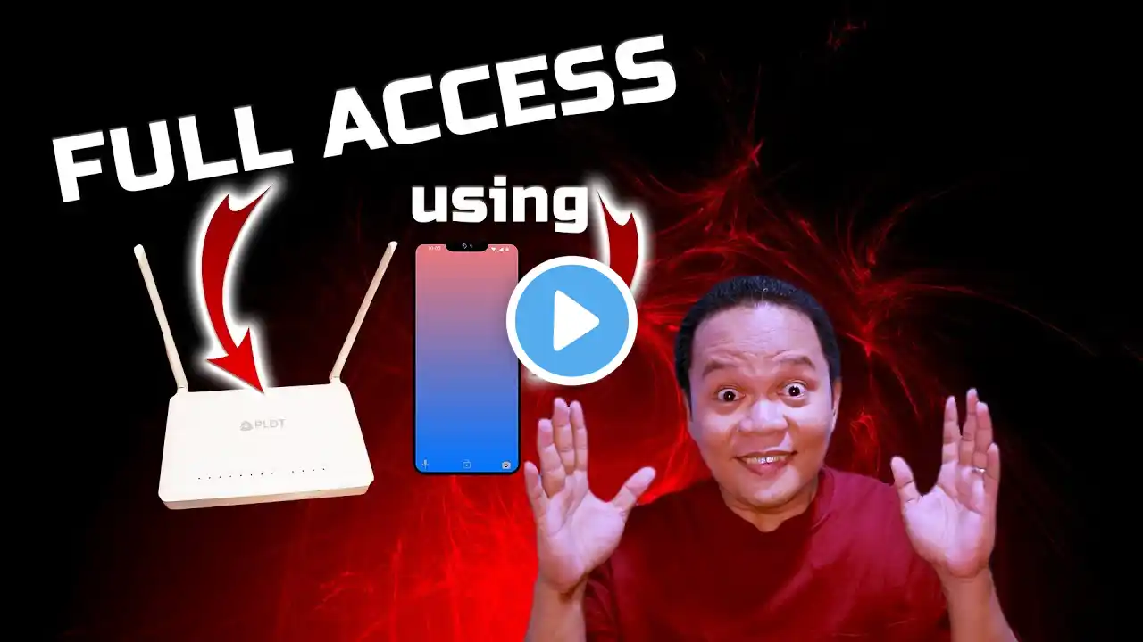ACCESS PLDT Fibr ZTE FULL admin gamit ang Smartphone