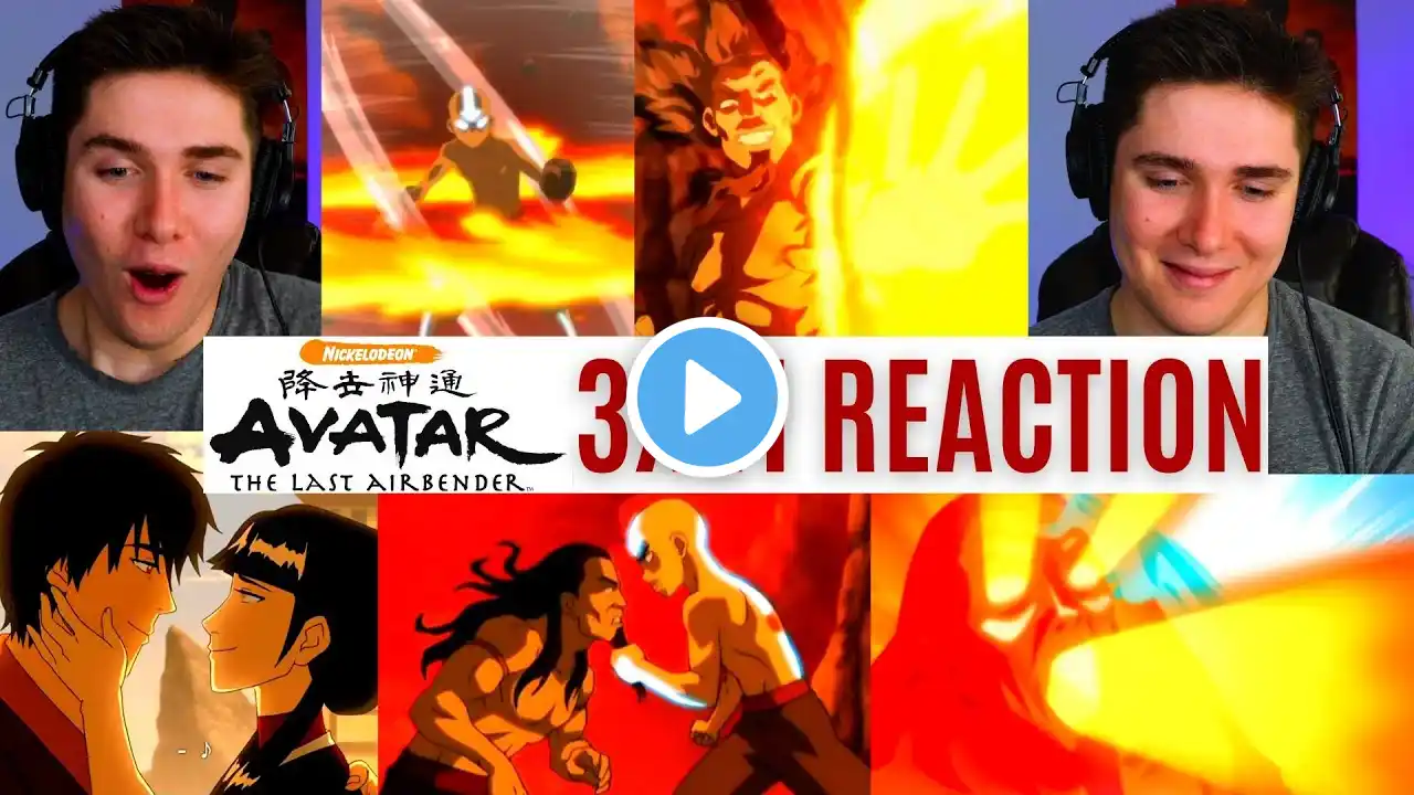 REACTING to *3x21 Avatar: The Last Airbender* THE END!!! (First Time Watching) ATLA