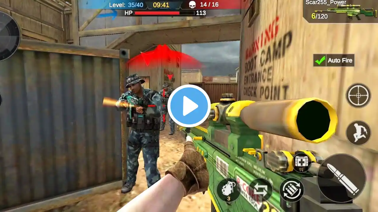 Gun Strike 2 Commando Secret Mission FPS Game _ Android Gameplay #40