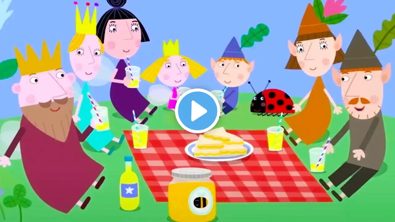 Ben and Holly's Little Kingdom | A Very Royal Picnic with Family | Cartoons For Kids