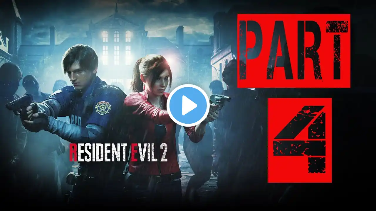 RESIDENT EVIL 2 REMAKE gameplay walkthrough part 4 ( 1080p60-HD ) - pc - no commentary