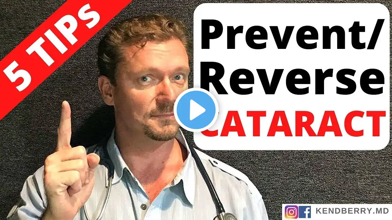 Prevent/Reverse CATARACTS with These 5 Tips