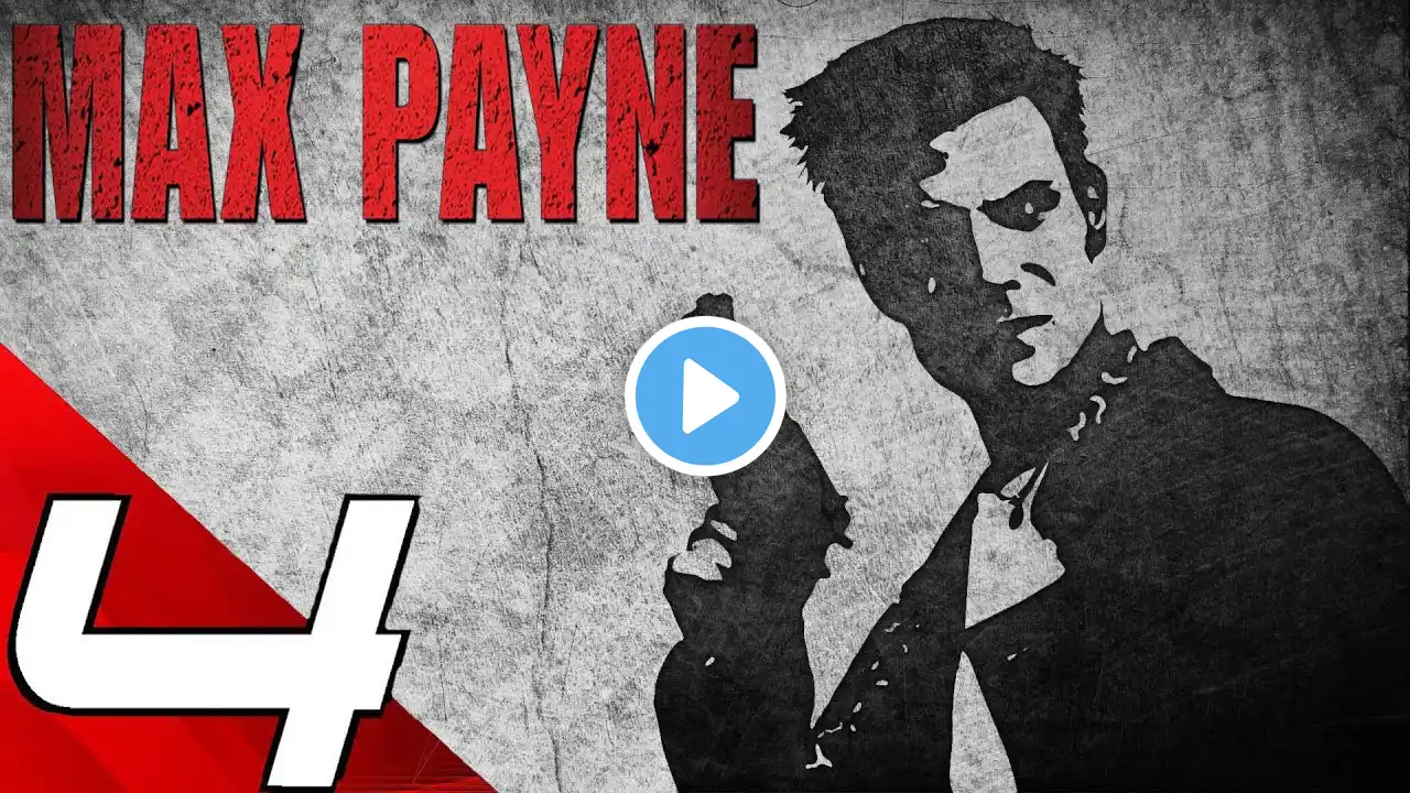 Max Payne Gameplay Walkthrough Part 4 1080P 60 FPS PS5 PRO Dead on Arrival Difficulty No Commentary