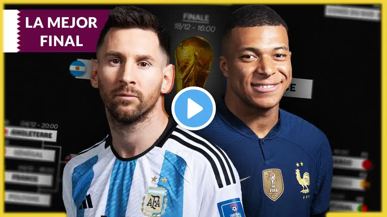 ARGENTINA vs FRANCIA 🏆 La Final MÁS ÉPICA de los Mundiales ⭐ MESSI vs MBAPPÉ