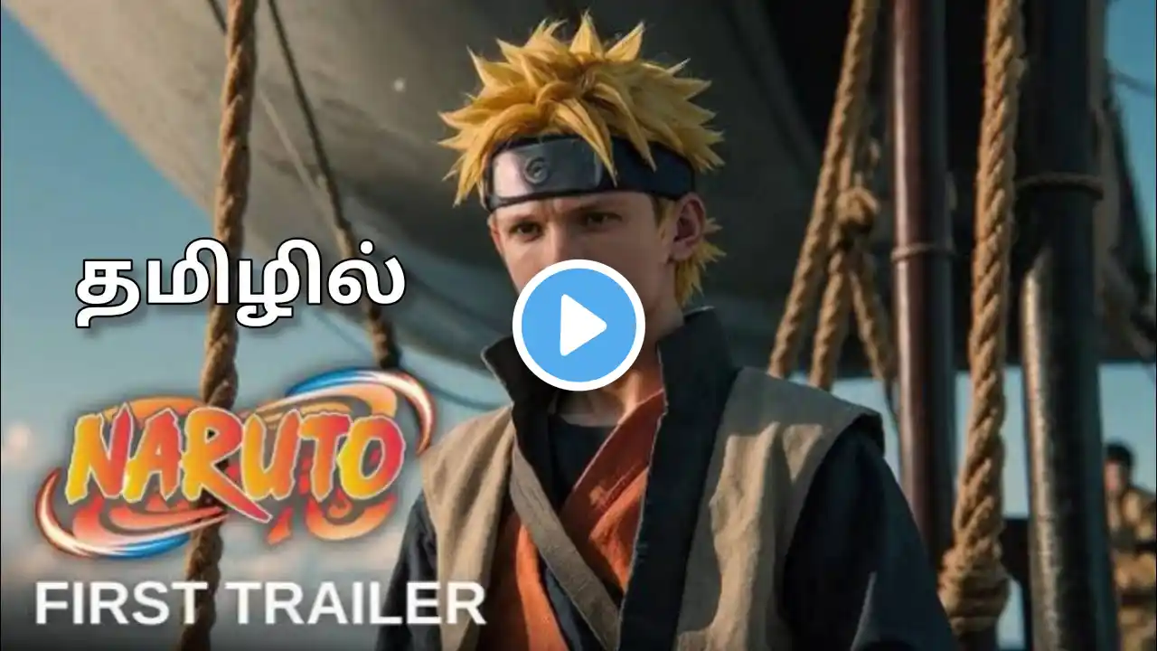 NARUTO | First Trailer (2025 Live Action) Anime | Tom Holland Movie Tamil