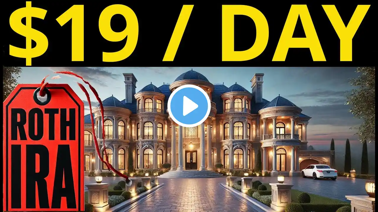Roth IRA 2025: How To Become A Multimillionaire Tax Free ($19 Per Day)