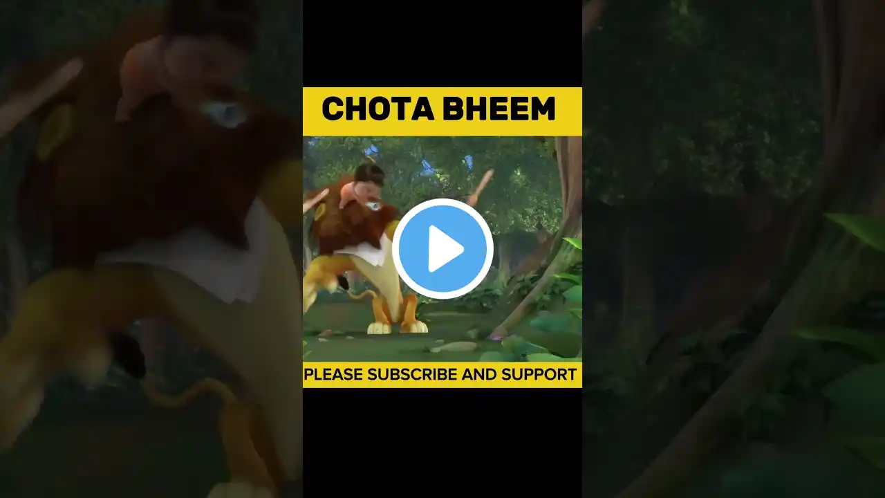 PART THREE CHOTA BHEEM KO LION NE KHALIYA #viralvideo #feed #netflixjr #cartoonnetwork #kidsvideo