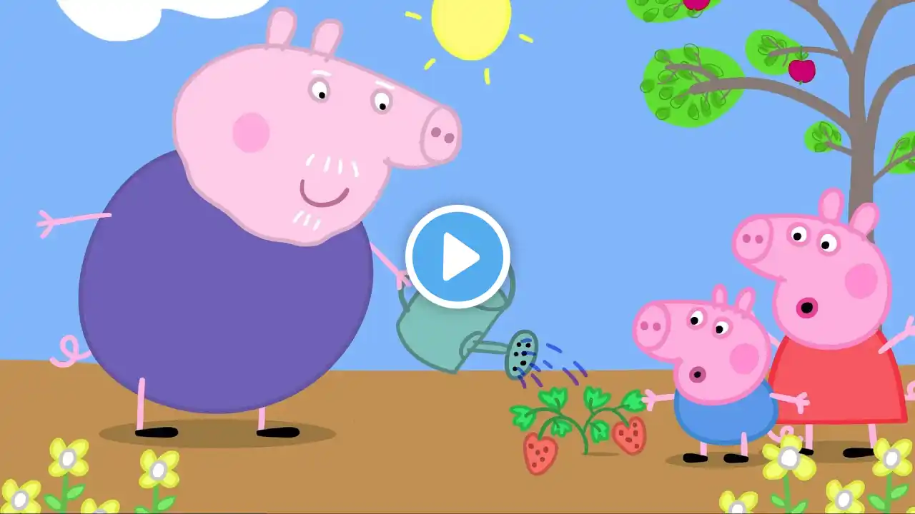 Peppa Pig in Hindi - Gaardaning - हिंदी Kahaniya - Hindi Cartoons for Kids