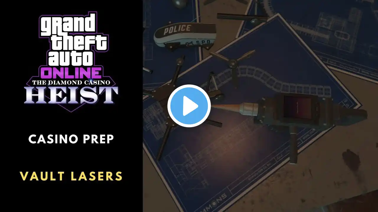 GTA Online: The Diamond Casino Heist - Heist Prep: Vault Lasers