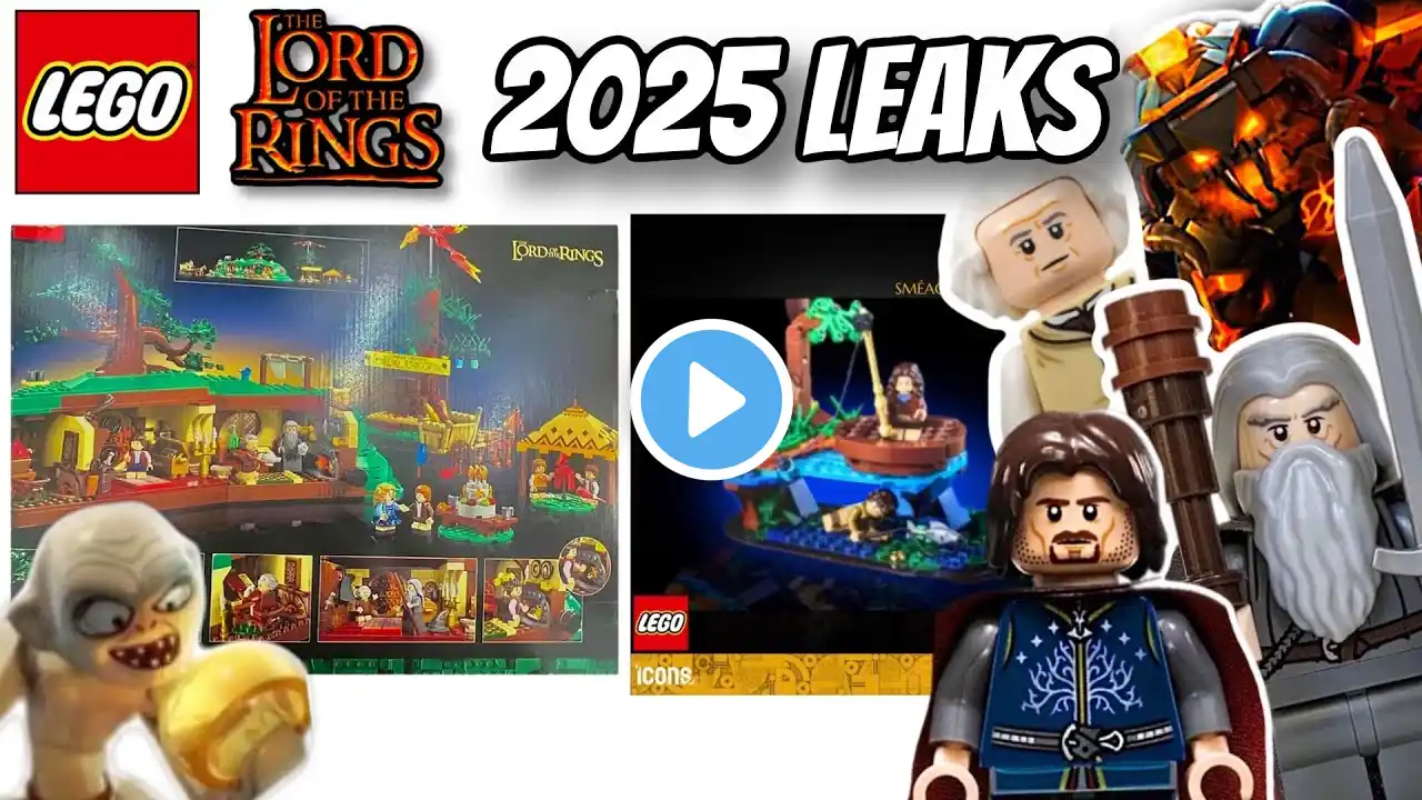 Lego Lord of the Rings 2025 Leaks OFFICIAL Bag End + GWP Images!