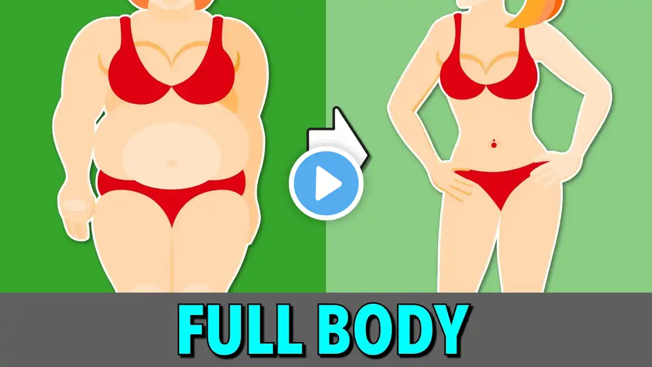 Half an Hour Fat-Burning Exercise for Full-Body Weight Loss