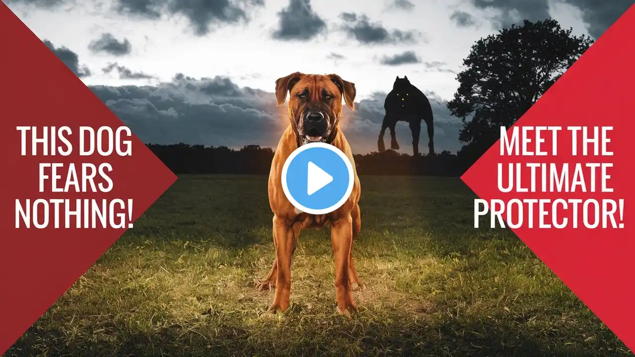 Meet the Rhodesian Ridgeback The Ultimate Guard Dog for Protection!