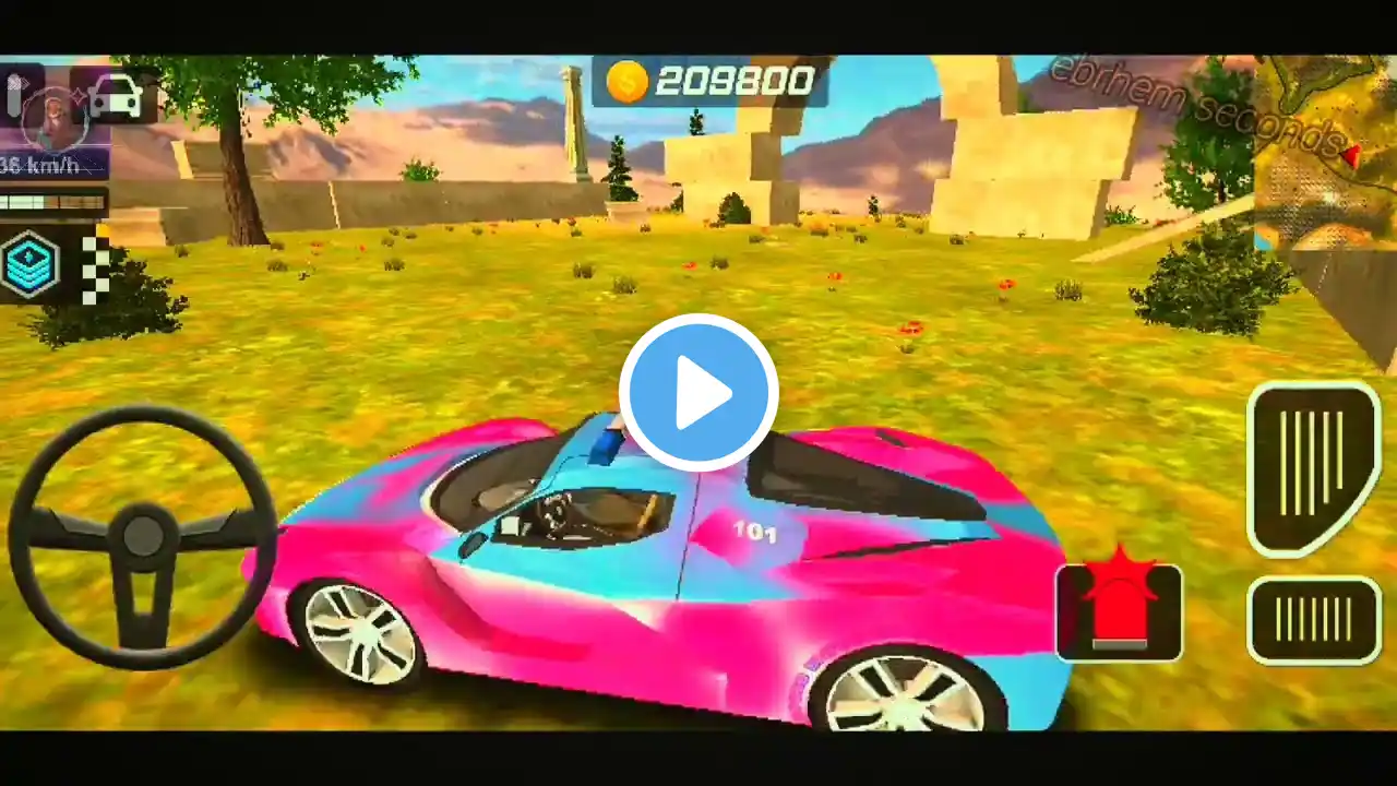 Real Police Car Crime Chase Racing - Police Car Driving Simulator 3DAndroid Gameplay #ebrhemseconds