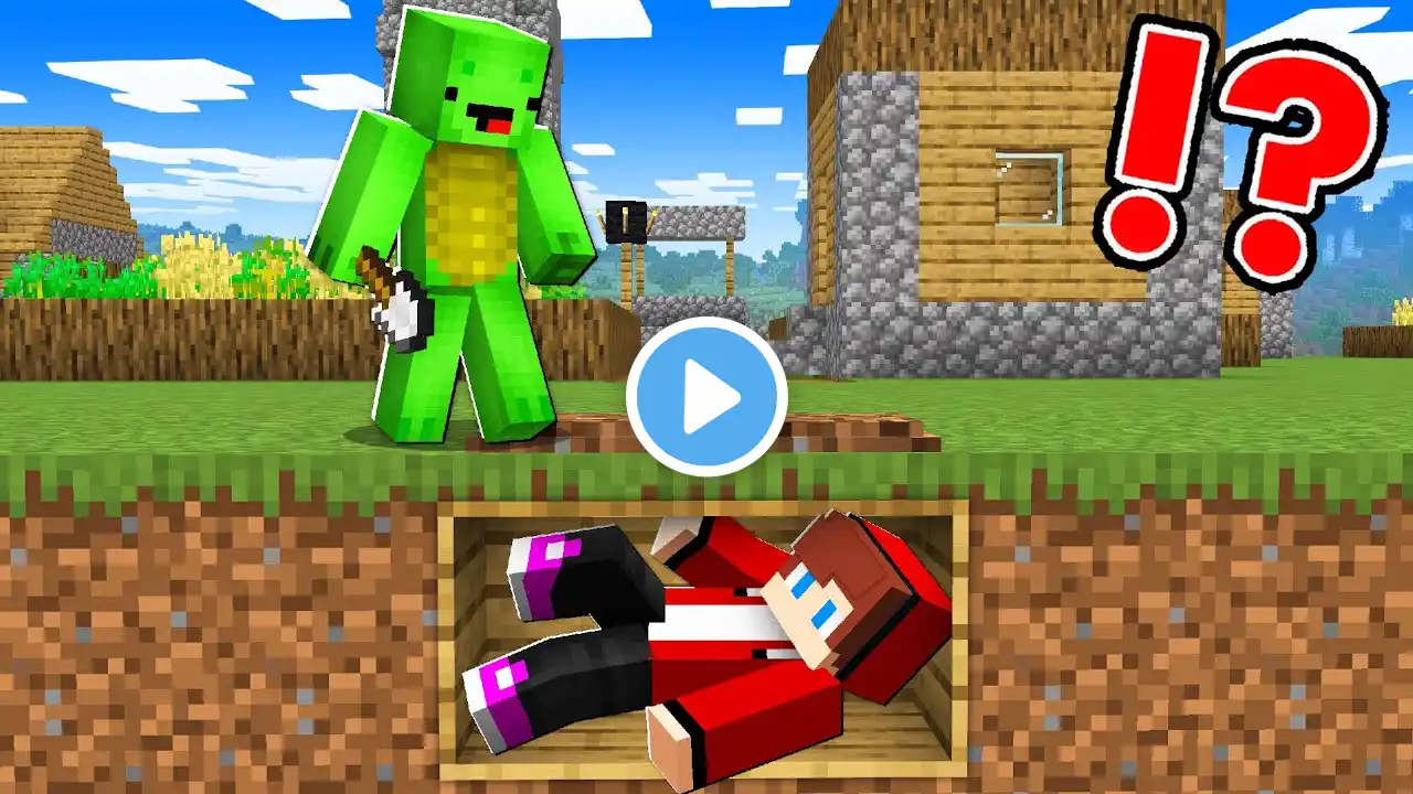 How Mikey Buried JJ Alive in Minecraft ? - Maizen