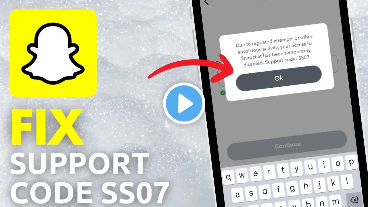 How To FIX Snapchat Error Code SS07 (Quick FIX!)