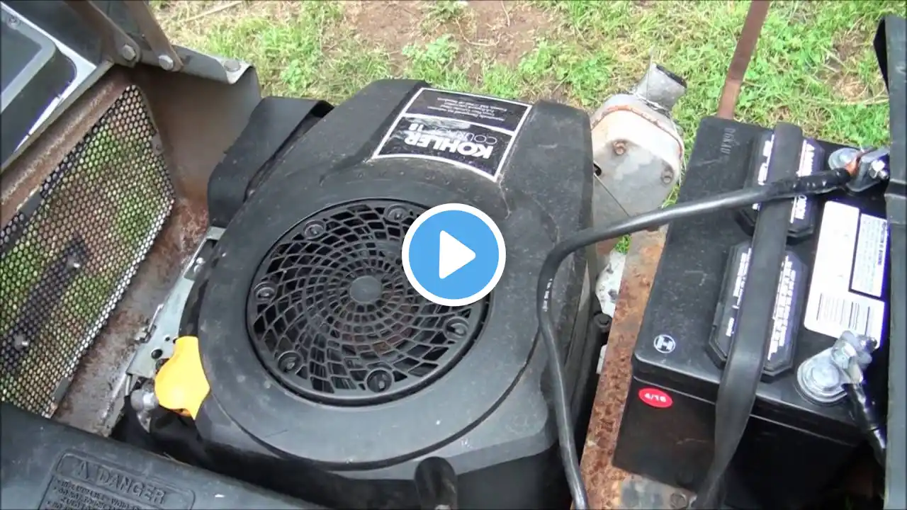 RIDING LAWNMOWER WON'T START .. Is it the SOLENOID or Starter Motor? HOW TO TEST