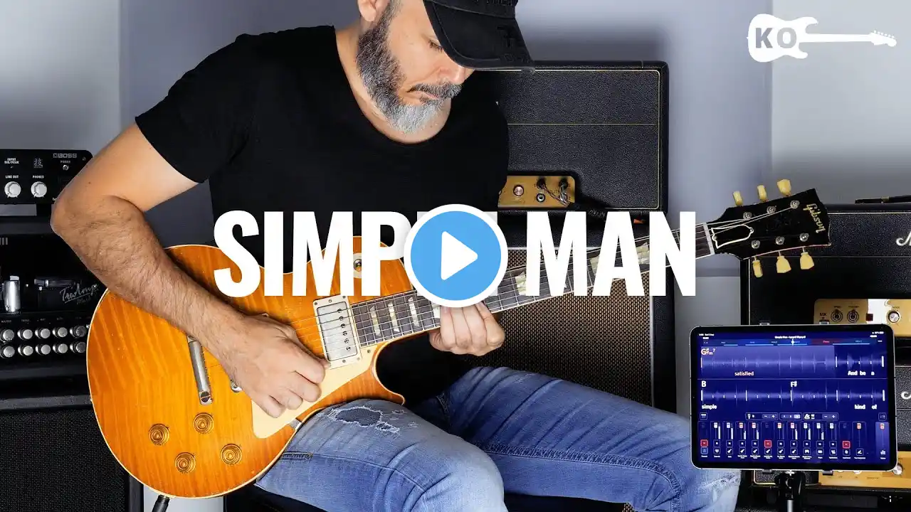 Lynyrd Skynyrd - Simple Man - Electric Guitar Cover by Kfir Ochaion - Jamzone App