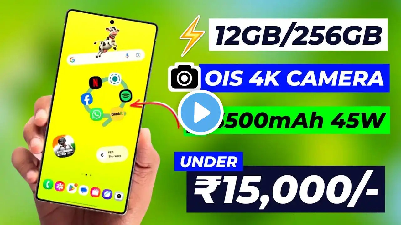 Top 5 Best 5G Phones Under 15000 in March 2025 | MTK 7300 | 108MP OIS | 6500 mAh