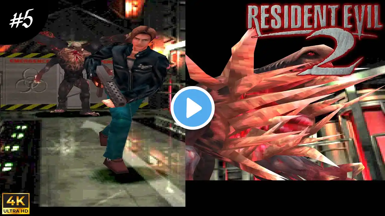 RESIDENT EVIL 2: Lado A | Capítulo Final #5 | Leon Kennedy | Español 4k | "Guía rápida y jefe final!