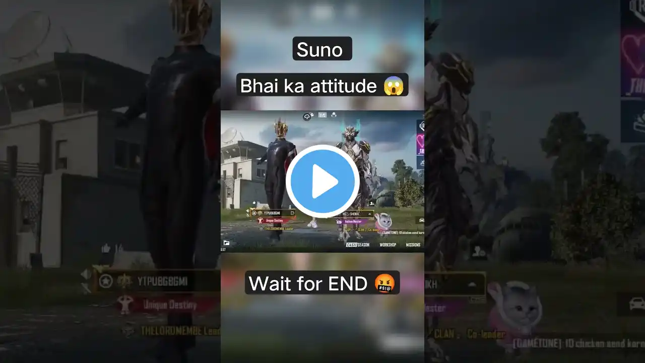 Bhai ka attitude dekh ke dar gaya me 😳😳 #bgmi #pubgmobile #gaming #shorts #viral #trending