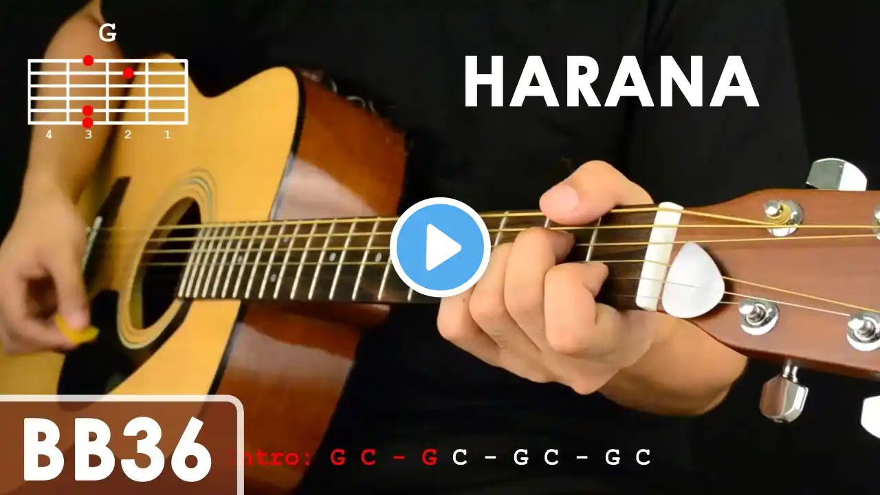 Harana - Parokya ni Edgar Guitar Tutorial (includes strumming patterns and chords)