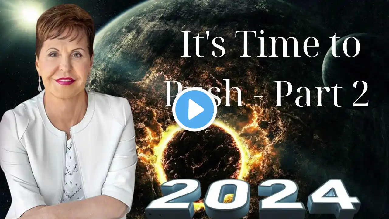 It's Time to Push Part 2 Enjoying Everyday Life Joyce Meyer