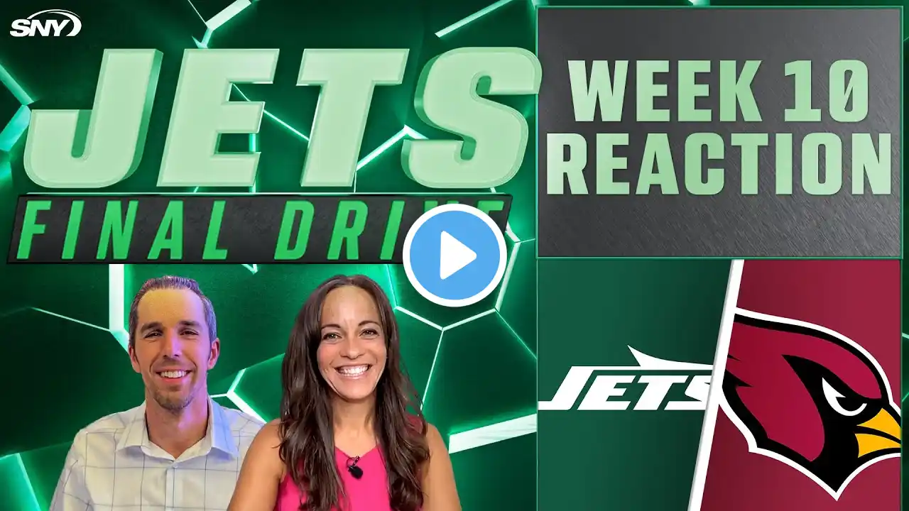 Jets vs Cardinals Week 10 reaction | Jets Final Drive | SNY