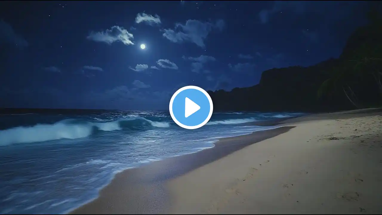 Relax & Fall Asleep in Less Than 5 Minutes with Ocean Waves Sounds • Healing of Stress, Anxiety