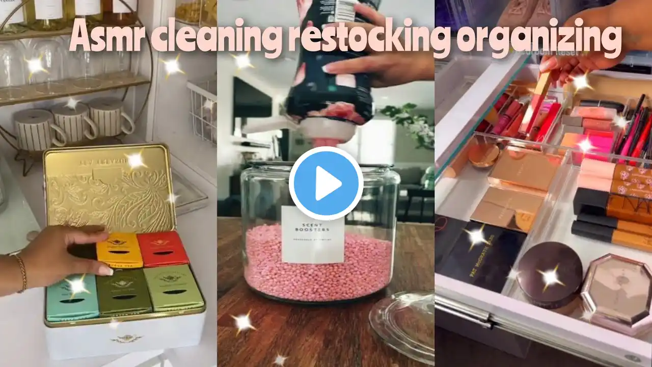 20 minutes ⏳ ASMR 🔊 CLEANING 🧼 RESTOCKING 🍉 ORGANIZING 🧃 TIKTOK COMPILATION ✨ *SATISFYING* #18