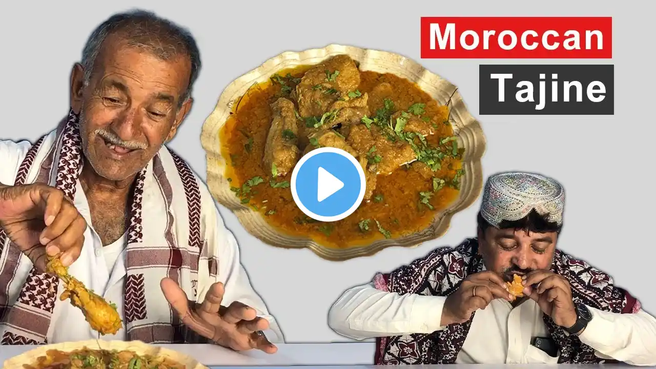 Tribal People Try Moroccan Tagine For The First Time