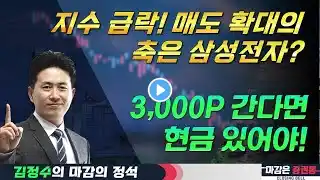 Market plunge! Samsung Electronics leading the sell-off? When will the opportunity arise to buy b...