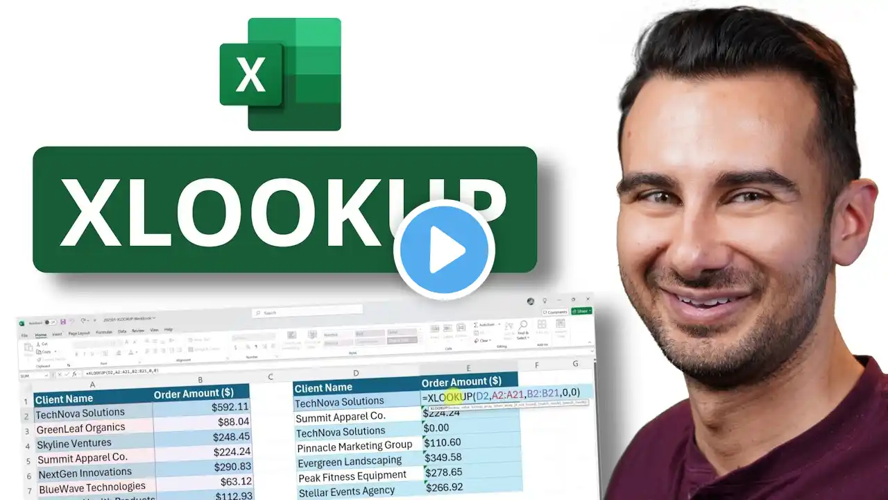 How to Use XLOOKUP in Excel – Step-by-Step Tutorial for Beginners