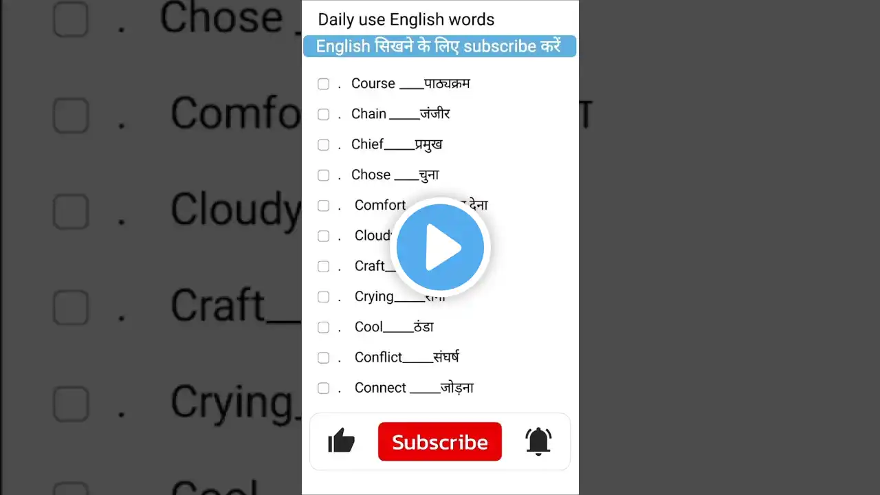 do you know this📚Daily use English words #english #ytshorts #vocabs #englishvocabulary #shortsvideo