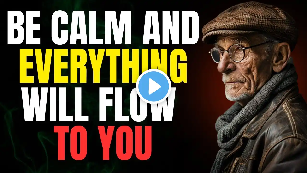 Don't Chase, Attract: Calmness Brings Everything to You | Stoicism