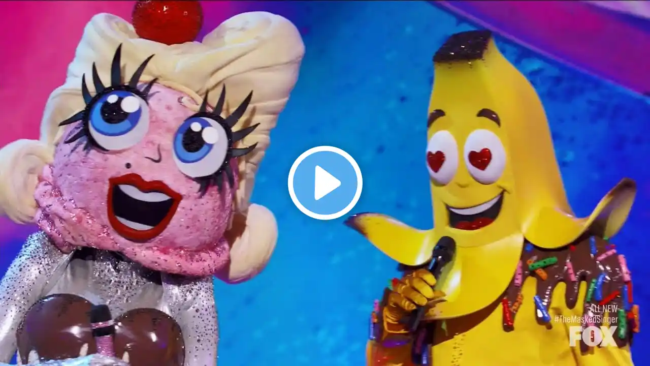 The Masked Singer 6 - Banana Split performs A Million Dreams