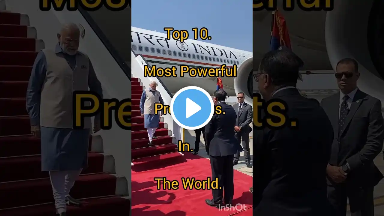 Top 10 Most Powerful Presidents In TheWorld 2023 #shorts