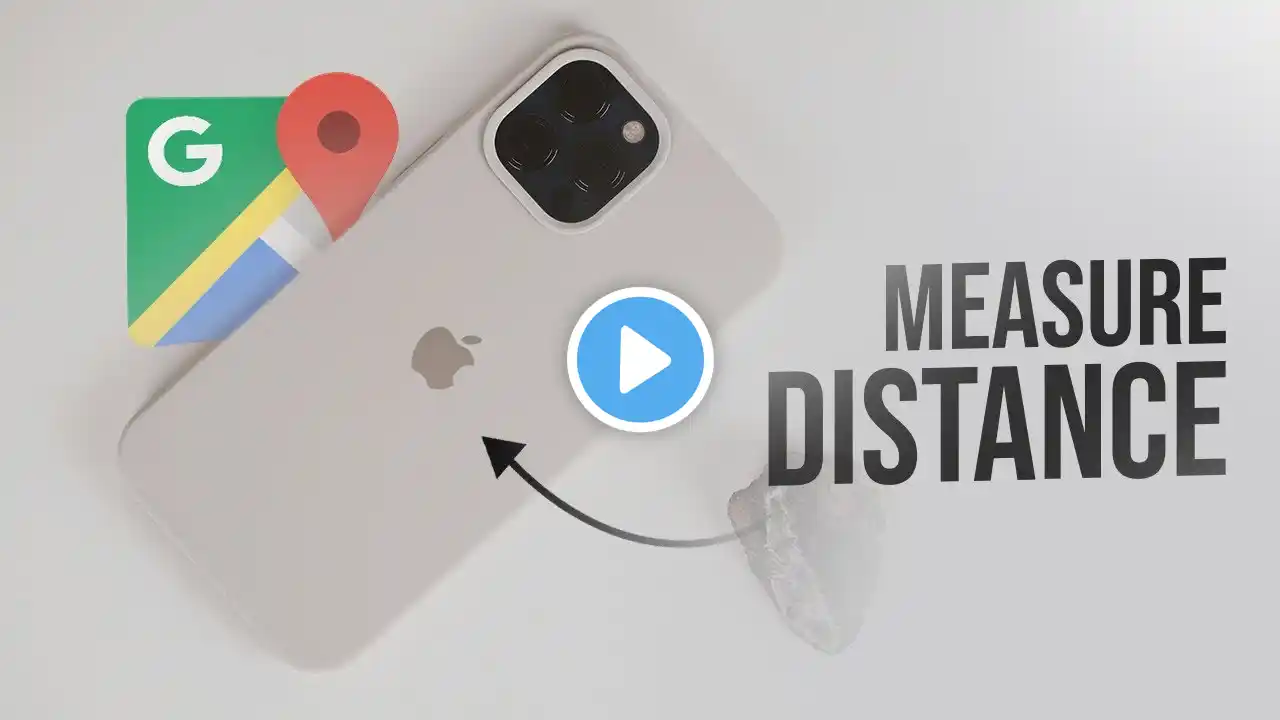 How to Measure Distance on Google Maps on iPhone (tutorial)