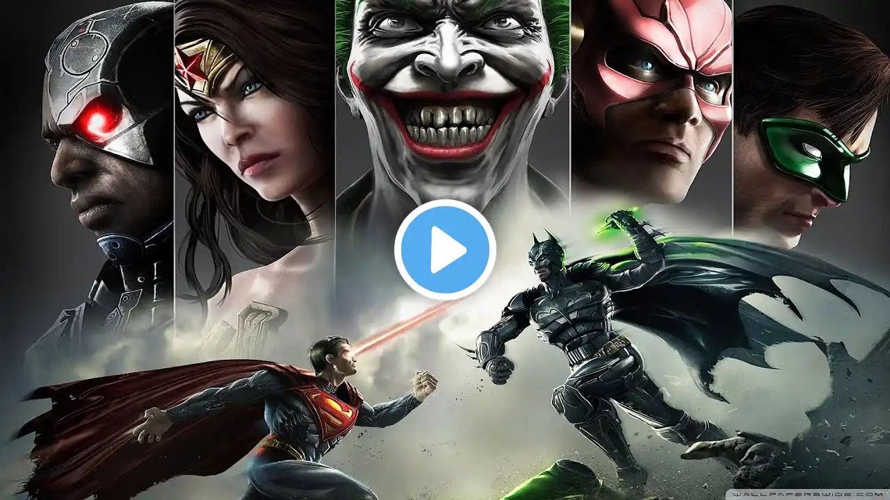 Injustice Gods Among Us Full Movie Cinematic Cutscenes Ultimate Edition HD 1080p