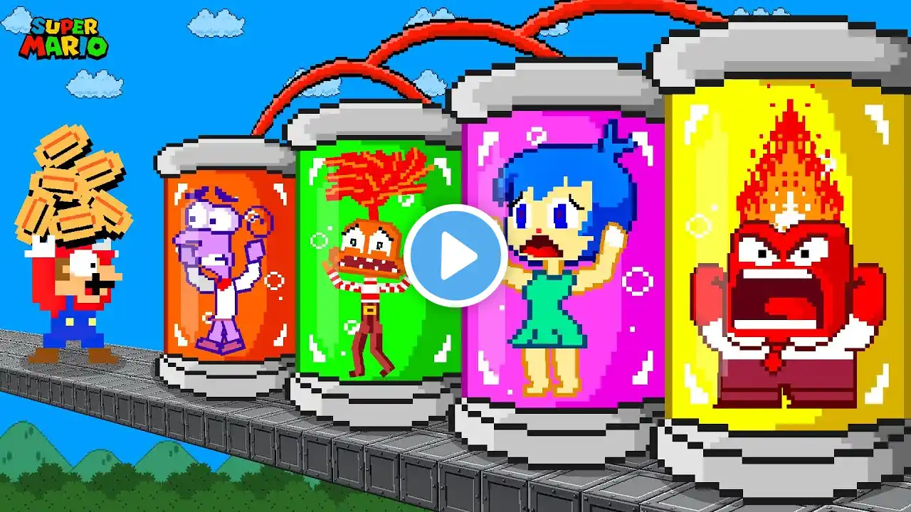What if Mario Buy All Characters INSIDE OUT | Game Animation