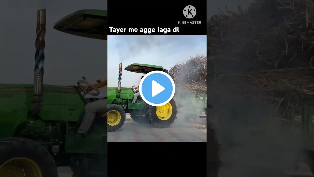 badli badli lage song Sonu malik John Deere tractor full lodead trolley pulling attitude short video