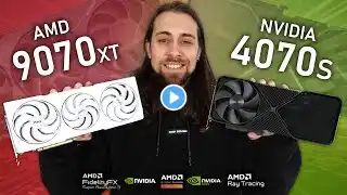 RX 7800 XT vs RX 9070 XT vs RTX 4070 Super - Productivity, Gaming & VR Benchmarks