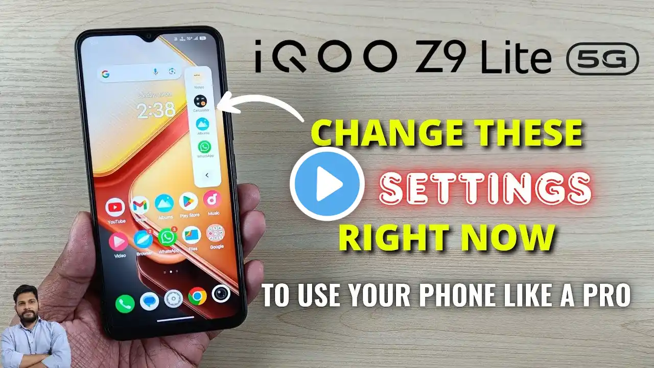 iQOO Z9 Lite 5G : Change These 20 Settings Right Now