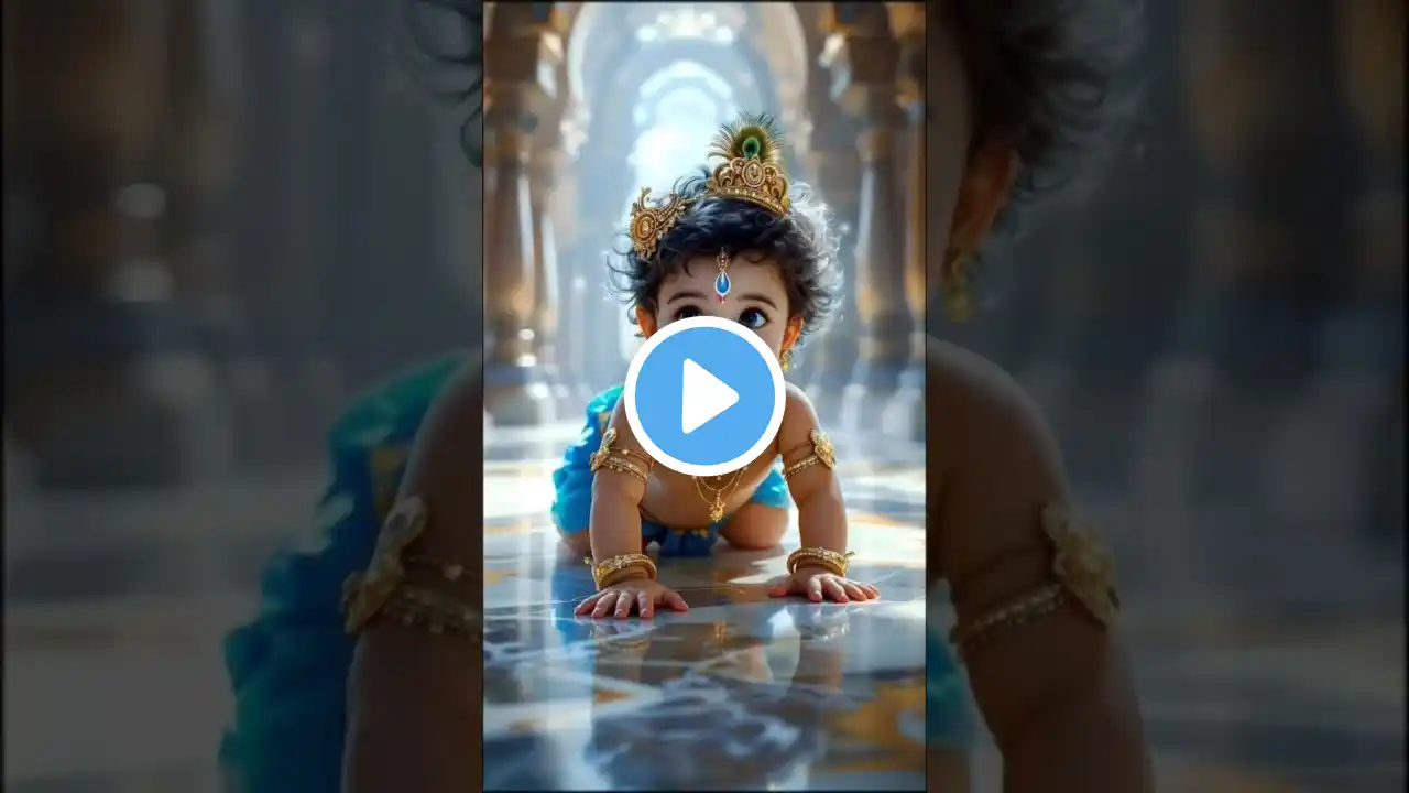 Hare Krishna hare Krishna 🙏🌺❣️#cute #krishna #babykrishna #shortvideo #viralvideo #ytshorts