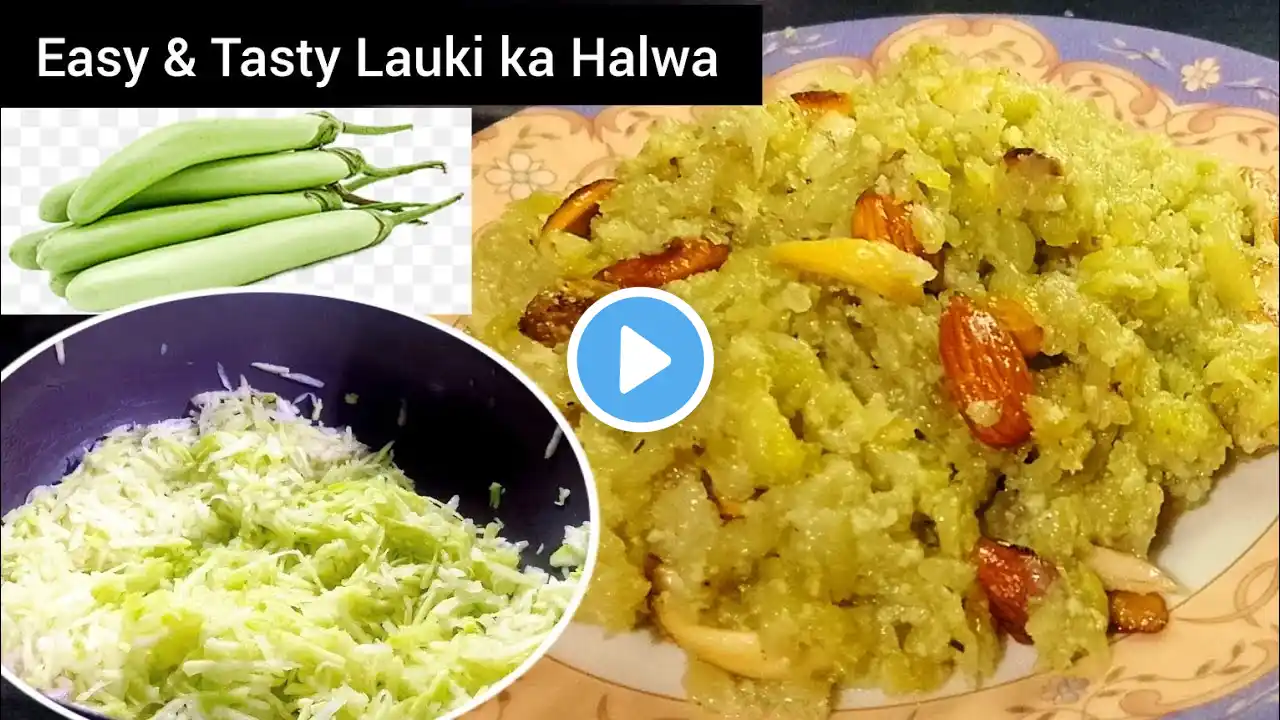 लौकी का हलवा | Lauki ka Halwa Without Khoya | Kadu Ka Halwa