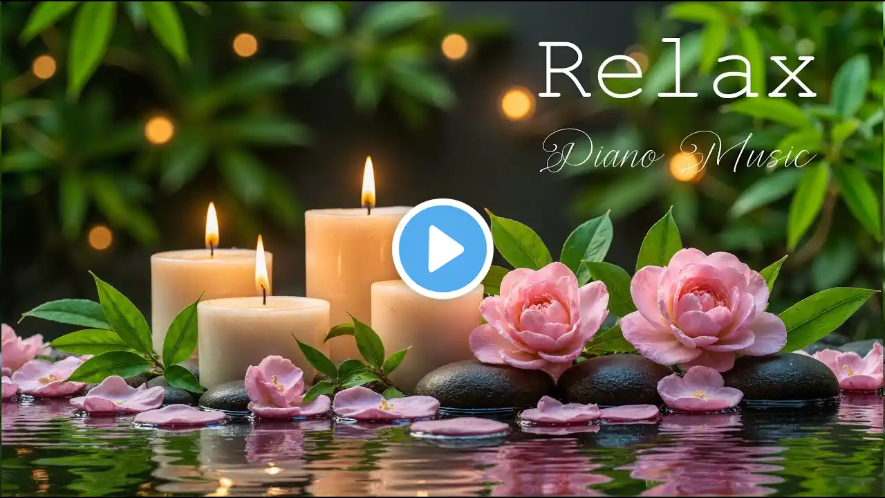 Relaxing Spa Piano Music 🌿 Serene Melodies with Nature Sounds for Deep Stress Relief & Inner Healing