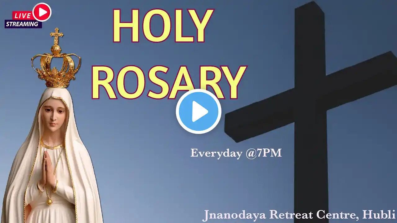 Holy Rosary | Jan  17| Jnanodaya Retreat Centre, Hubli, Karnataka