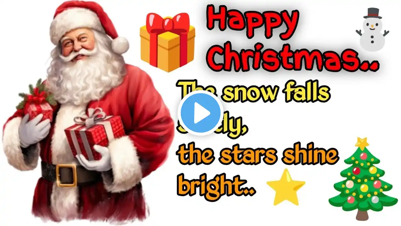 Santa Claus Song 🎼 | Happy Christmas🎄 | Marry X-Mas ⛄