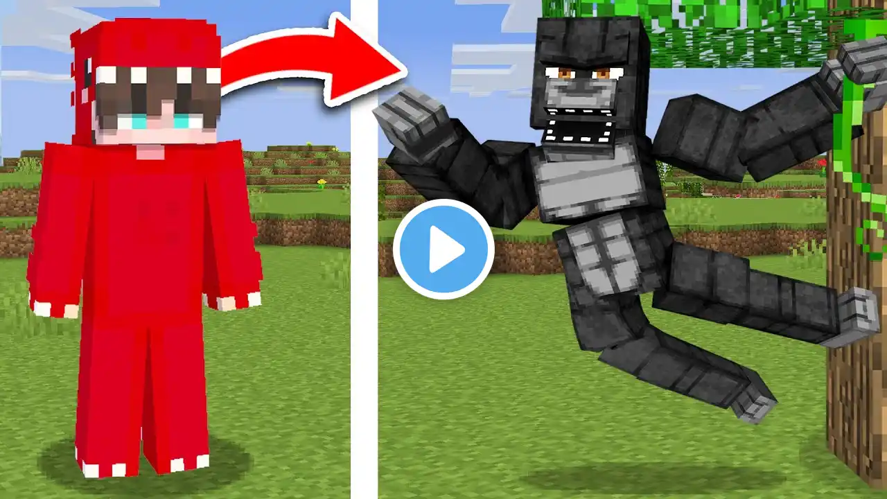 I Fooled My Friend as KING KONG in Minecraft